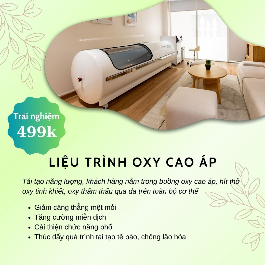 Giải pháp liệu trình oxy cao áp 499k